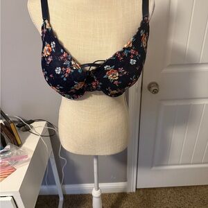 Ashley Stewart Floral Print Women's Bra